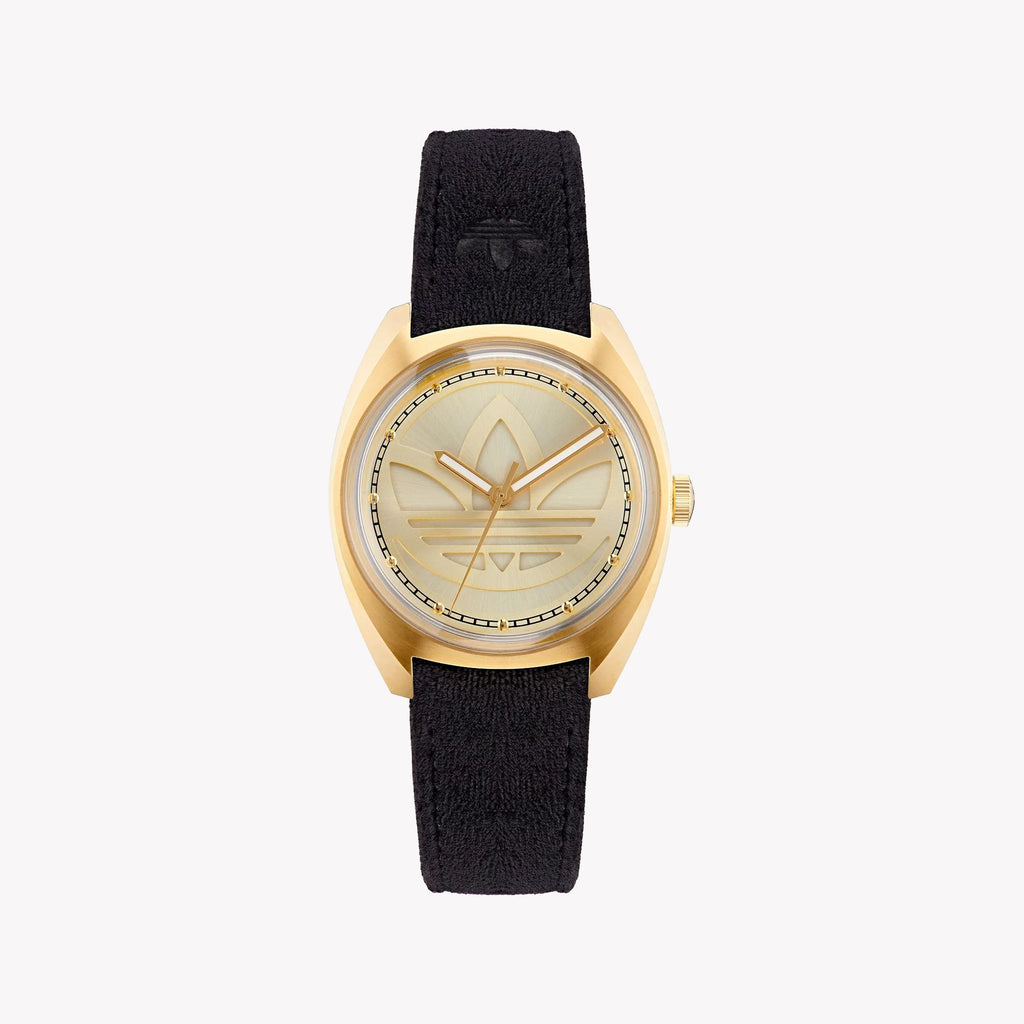 Adidas Unisex Watch, Gold & Black | Aofh22513
