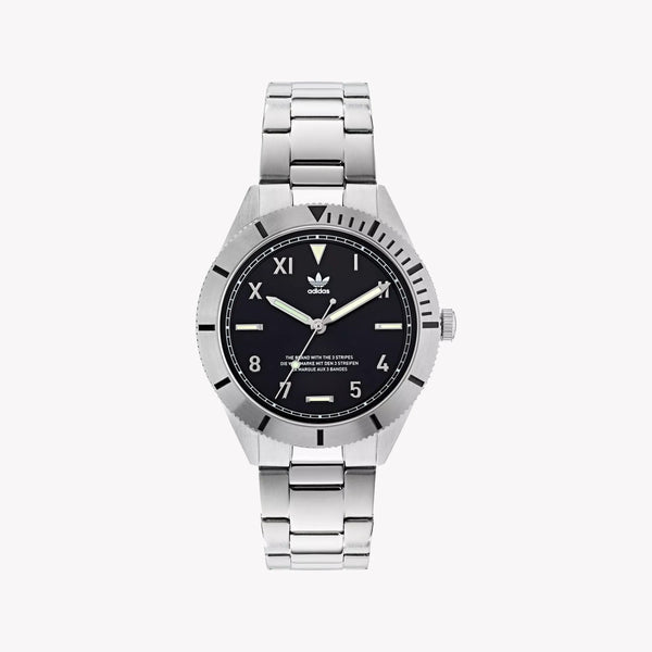 Adidas Men's Silver Stainless Steel Watch | Aofh22054 by i-watch