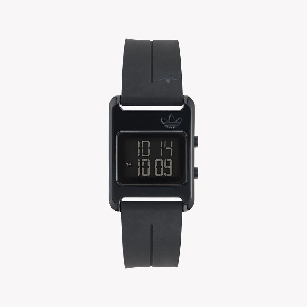 Adidas Unisex Black Silicone Digital Watch | Aost23568 by i-watch