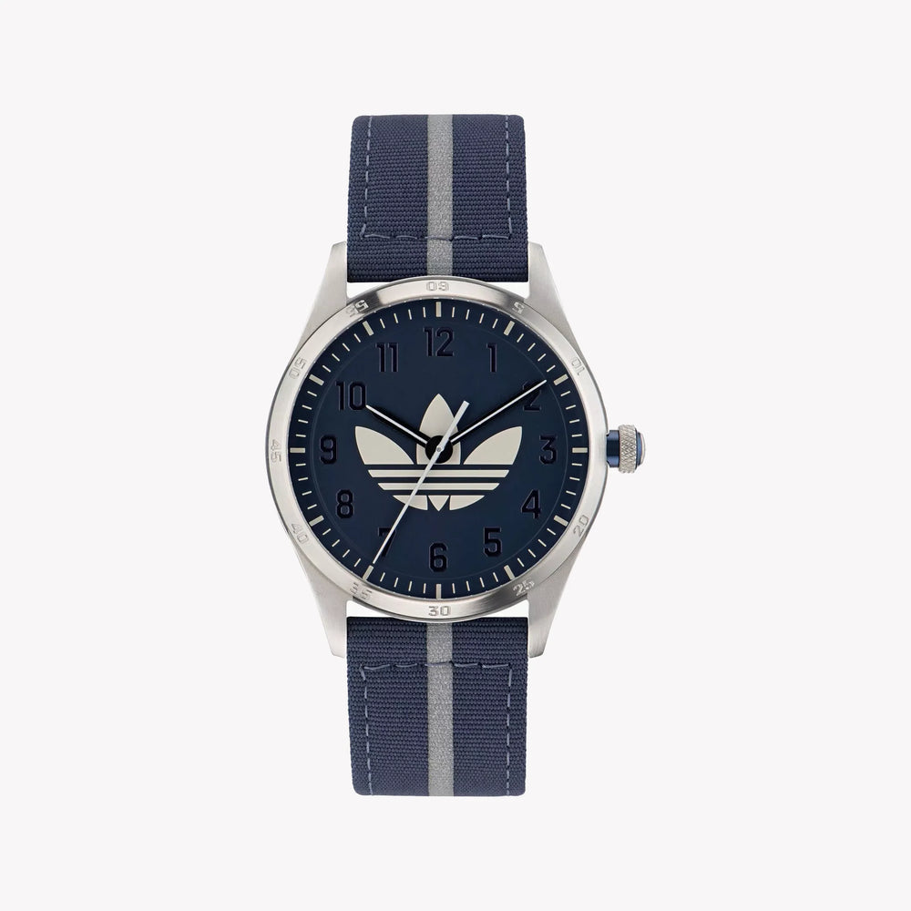 Adidas Men's Fabric/Blue Watch, Stainless Steel | Aosy23041