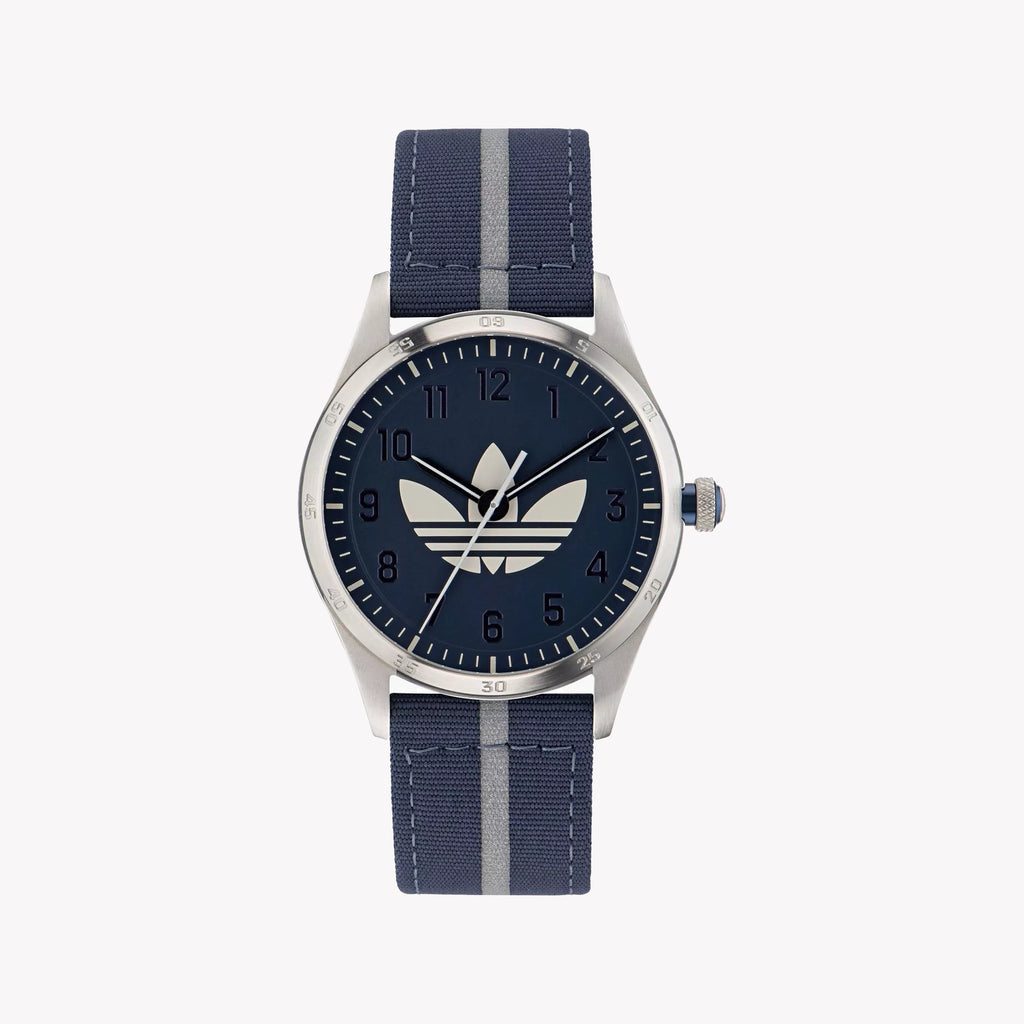 Adidas Men's Fabric/Blue Watch, Stainless Steel | Aosy23041