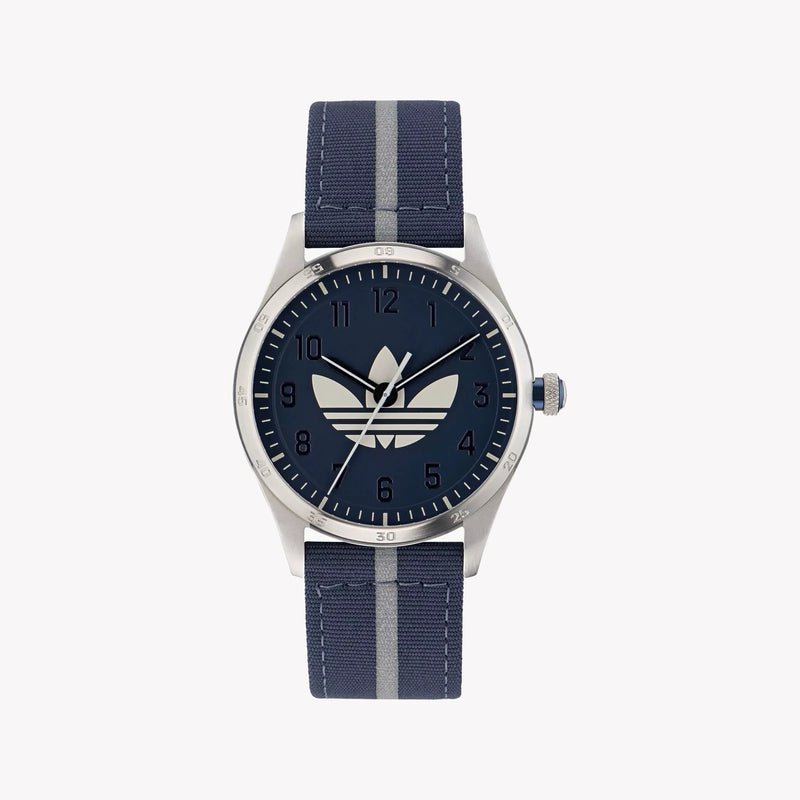 Adidas Men's Fabric/Blue Watch, Stainless Steel | Aosy23041