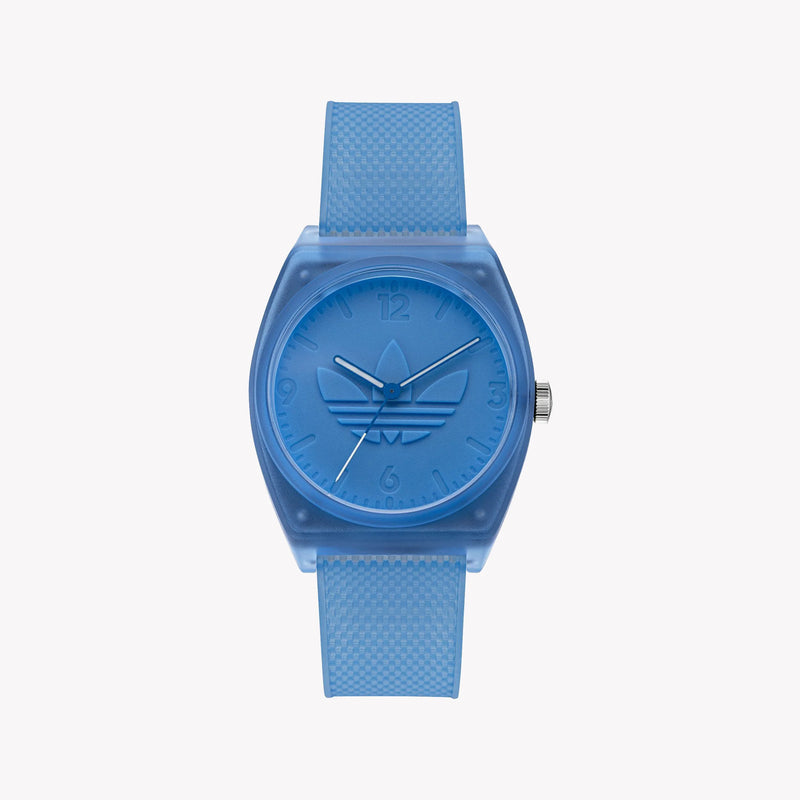 Adidas Unisex Blue Resin Watch | Model Aost22031 by i-watch