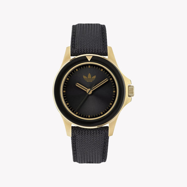 Adidas Men's Stainless Steel Gold/Black Watch | Aofh23015 by i-watch