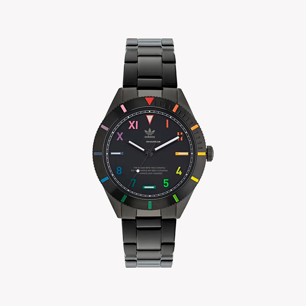 Adidas Men's Stainless Steel Black Watch | Aofh22056