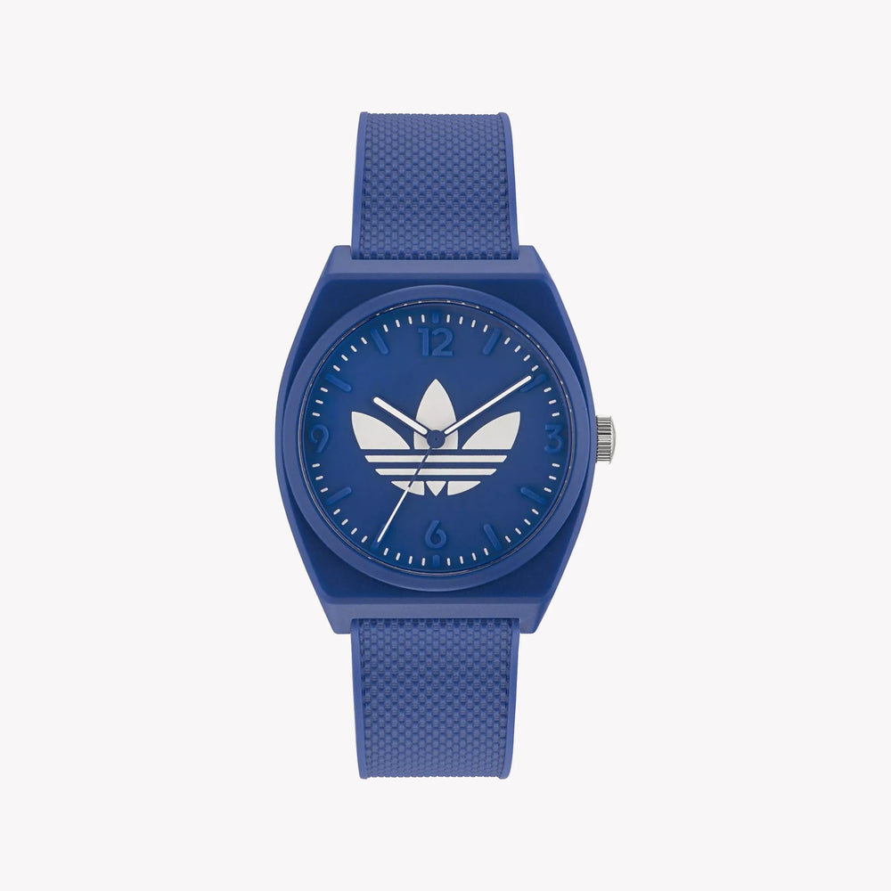 Adidas Unisex Blue Silicone Watch | Aost23049 by i-watch