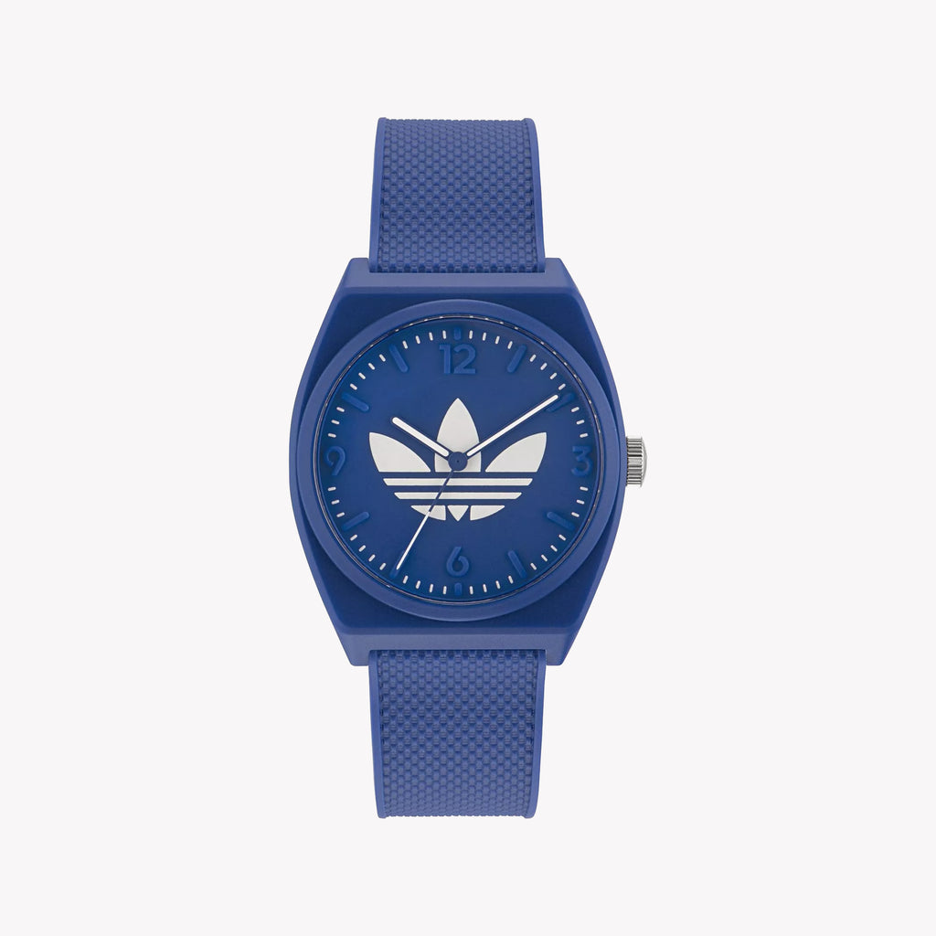 Adidas Unisex Blue Silicone Watch | Aost23049