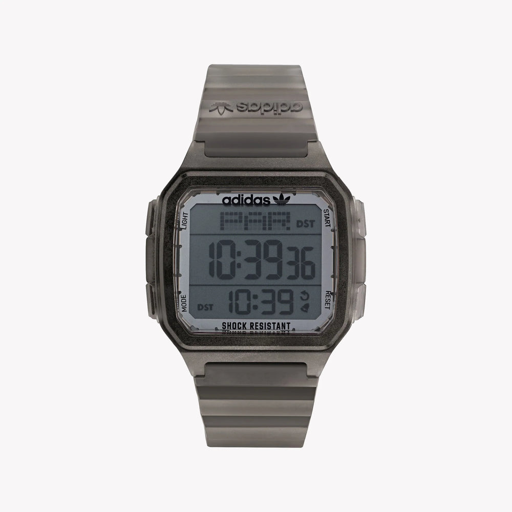 Adidas Men's Grey Rubber Digital Watch | Aost22050 by i-watch