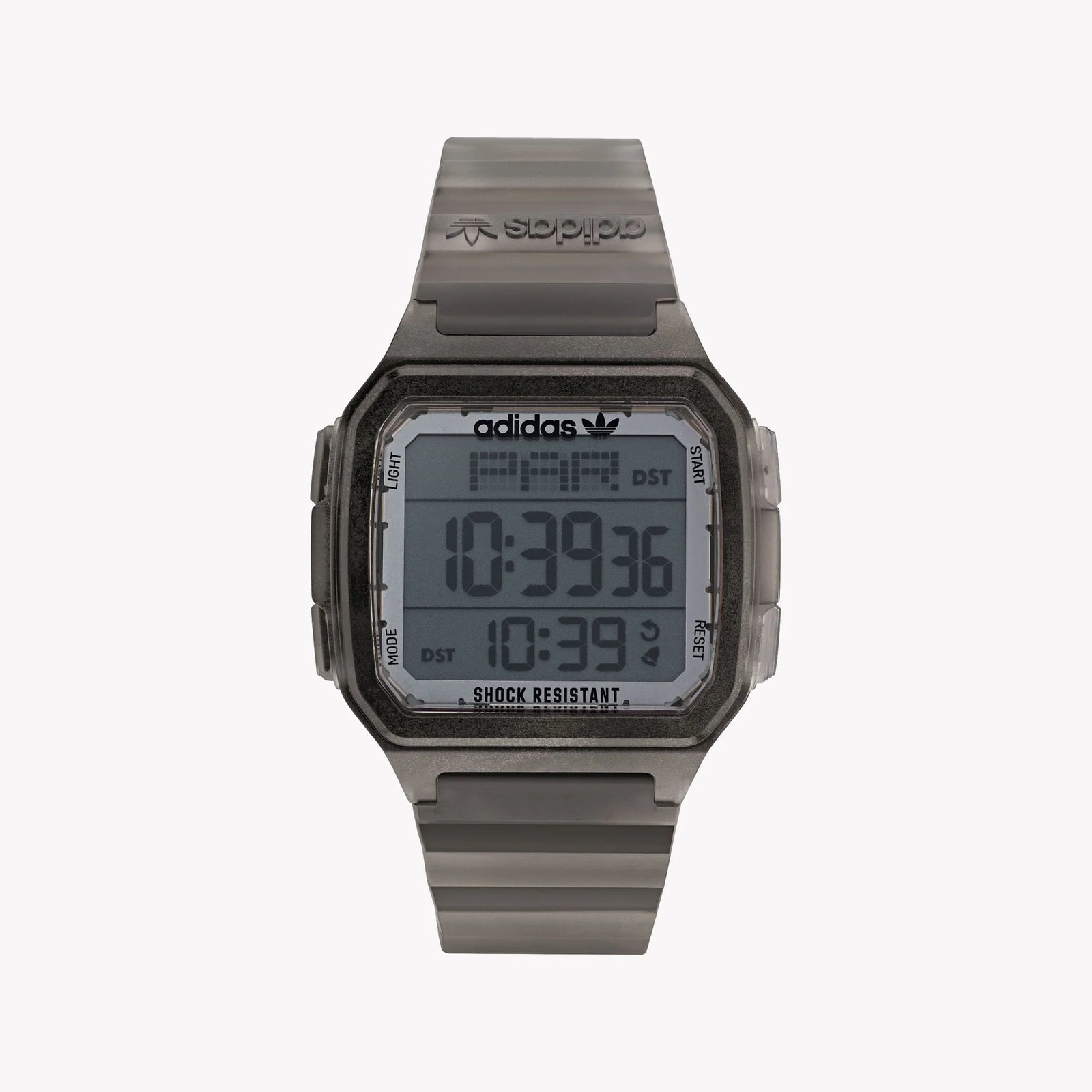 Adidas Men's Grey Rubber Digital Watch | Aost22050 by i-watch
