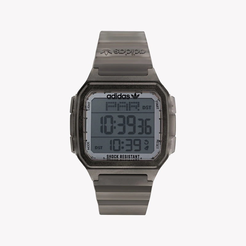 Adidas Men's Grey Rubber Digital Watch | Aost22050 by i-watch