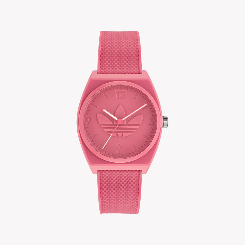 Adidas Women's Pink Rubber Watch | Aost22036 by i-watch