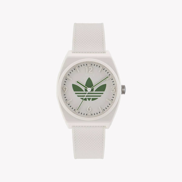 Adidas Unisex White Silicone Aost23047 Watch | Stylish & Functional by i-watch