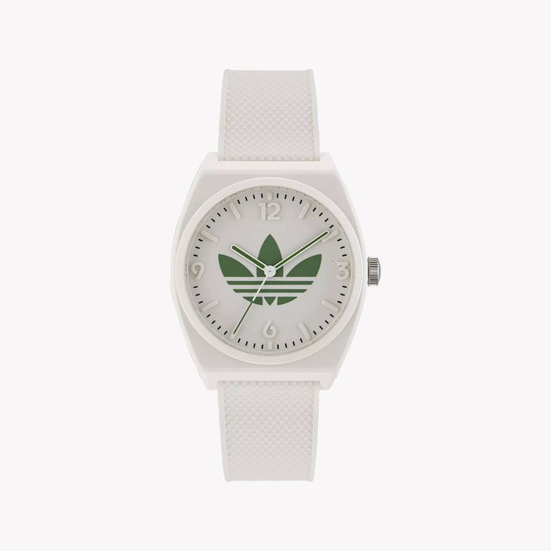 Adidas Unisex White Silicone Aost23047 Watch | Stylish & Functional by i-watch