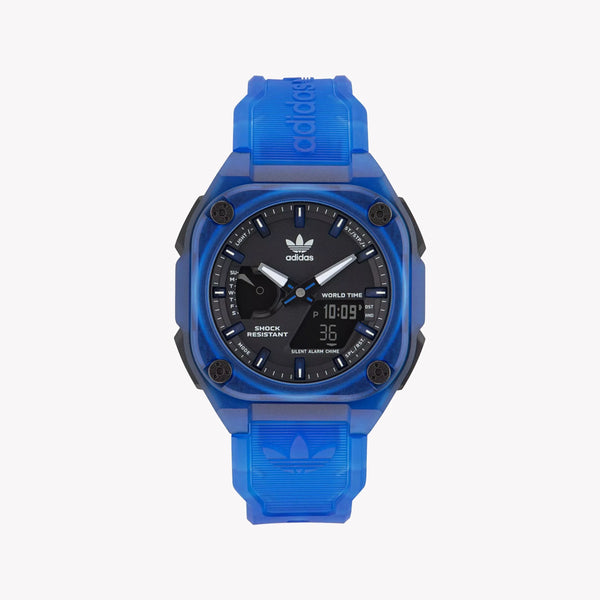 Adidas Unisex Blue Synthetic Watch | Aost23058 by i-watch