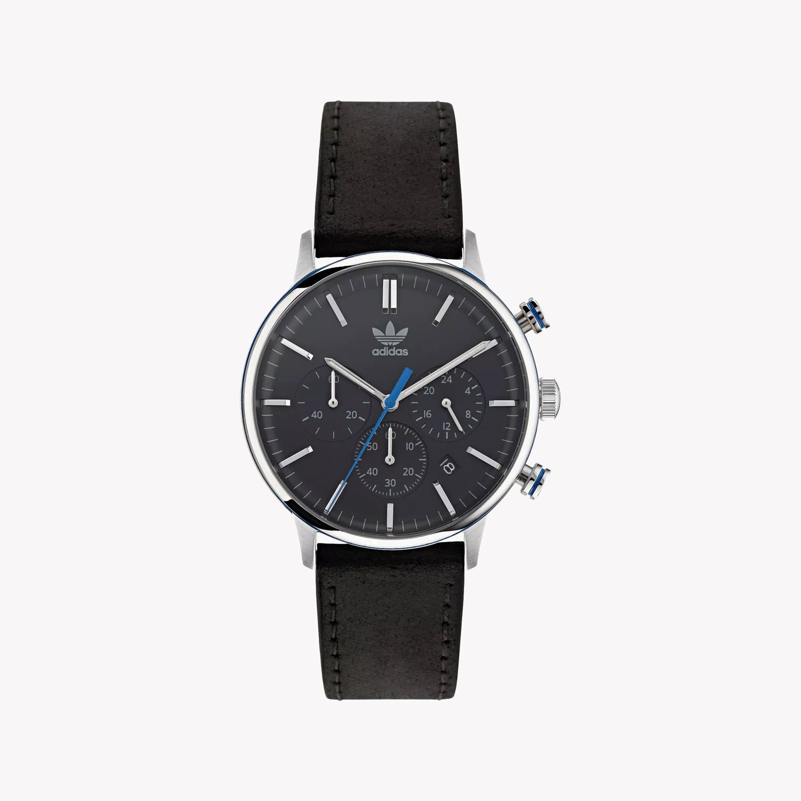 Adidas Unisex Stainless Steel Black/Silver Watch | Aosy22013 by i-watch