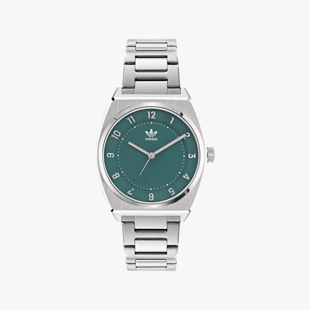 Adidas Women's Stainless Steel Green Dial Watch | Aosy22027