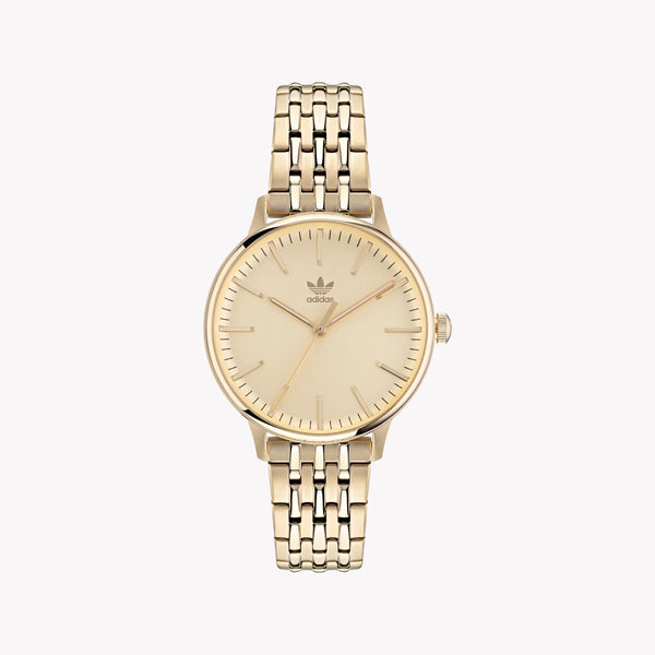 Adidas Women's Gold Stainless Steel Watch | Aosy22066 by i-watch