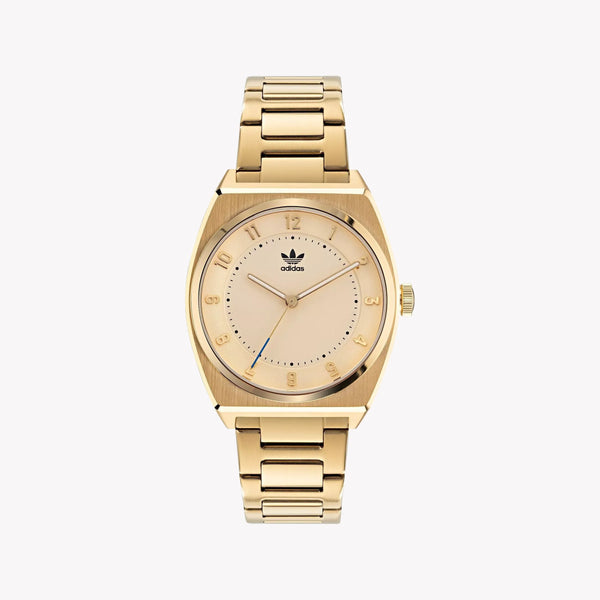 Adidas Unisex Gold Watch, Stainless Steel | Aosy22026 by i-watch