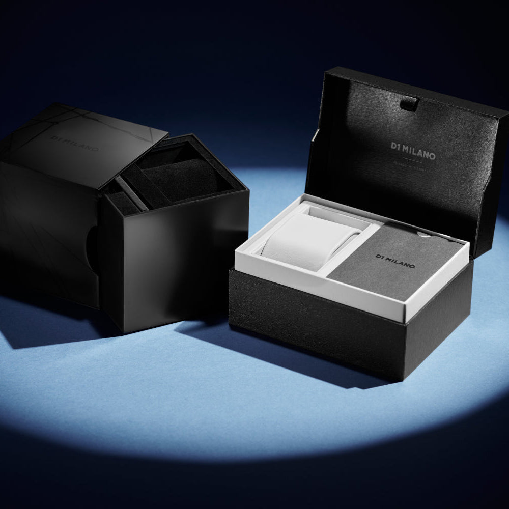 D1 MILANO Women's Stainless Steel Blue Dial Watch | D1-UTBU04