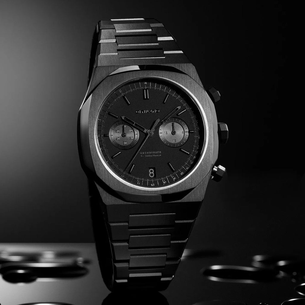 D1 MILANO Men's Black Stainless Steel Watch | D1-CHBJSH