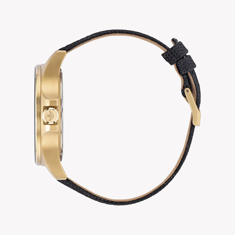 Adidas Men's Stainless Steel Gold/Black Watch | Aofh23015 by i-watch