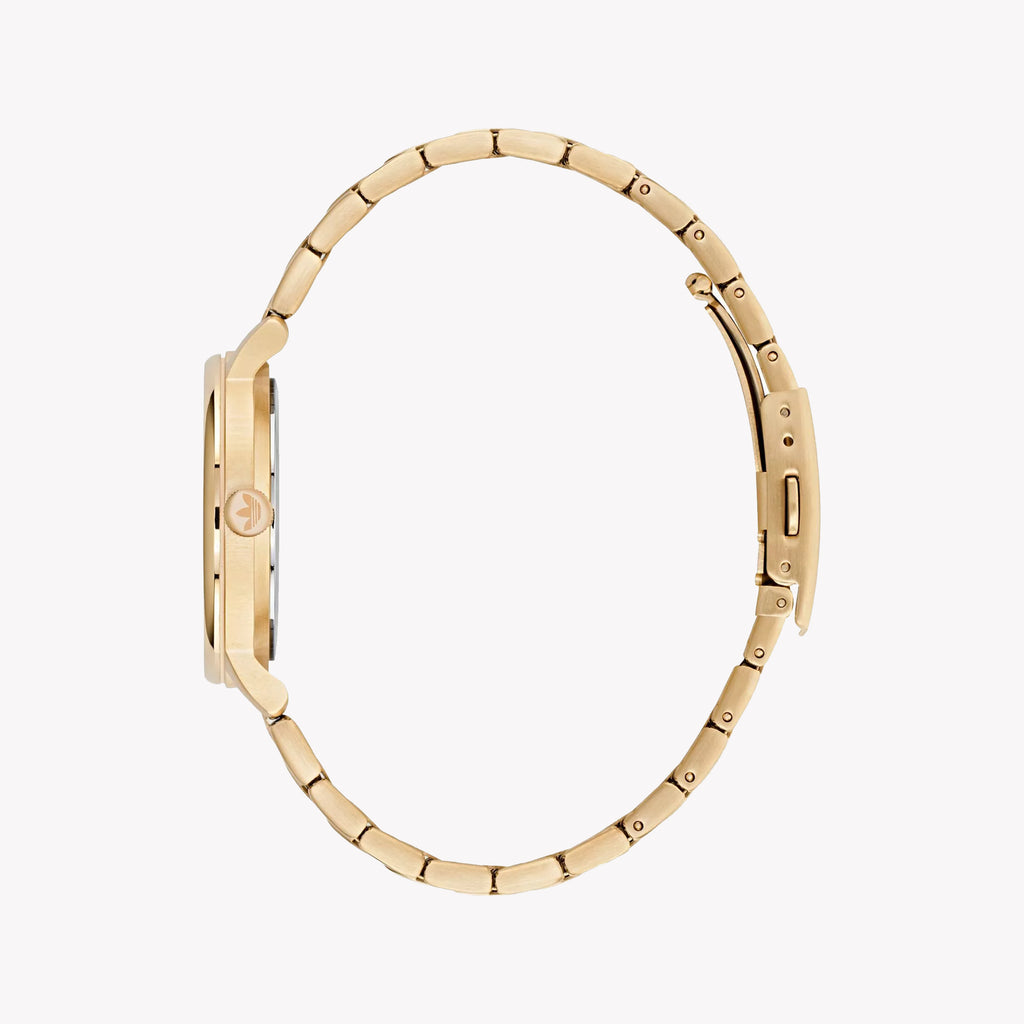 Adidas Women's Gold Stainless Steel Watch | Aosy22066