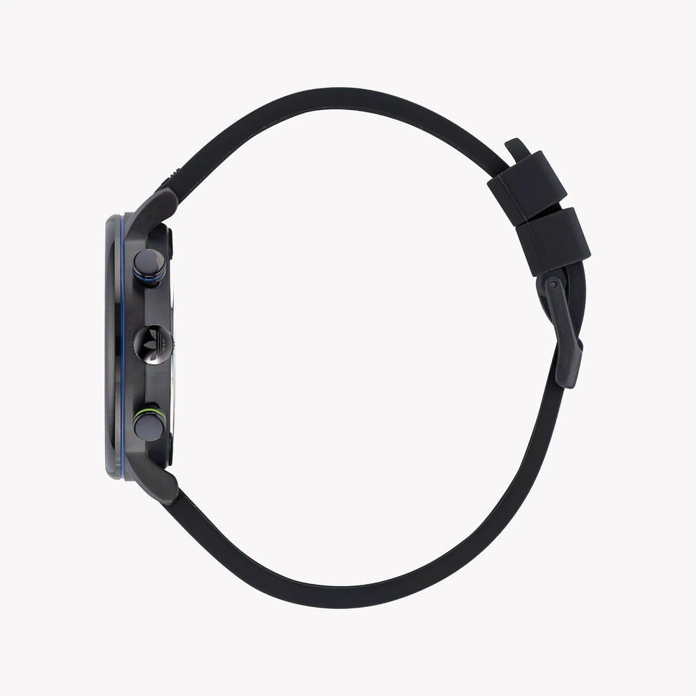 Adidas Unisex Black Silicone Watch | Aosy23021 by i-watch