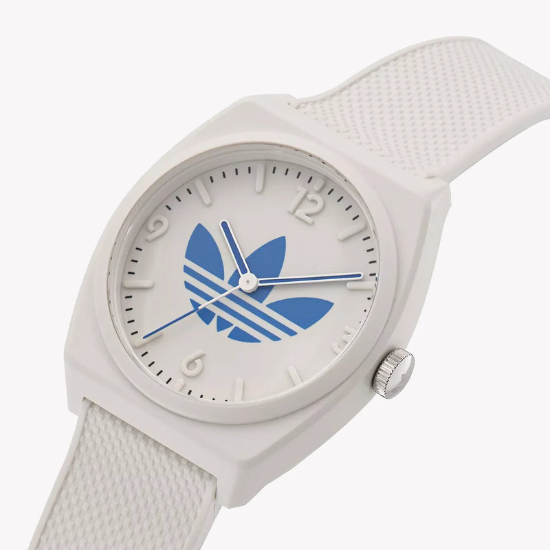 Adidas Unisex White Resin Watch | Aost23048 by i-watch
