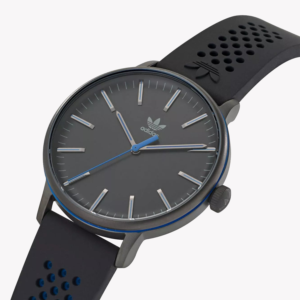 Adidas Men's Watch, Black Stainless Steel | Aosy22020