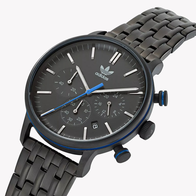 Adidas Men's Black Stainless Steel Watch | Aosy22017 by i-watch