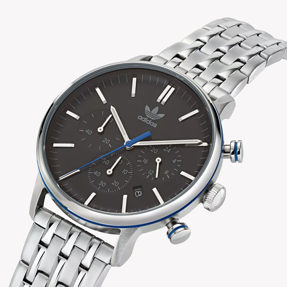 Adidas Men's Aosy22018 Silver Stainless Steel Watch | Aosy22018 by i-watch