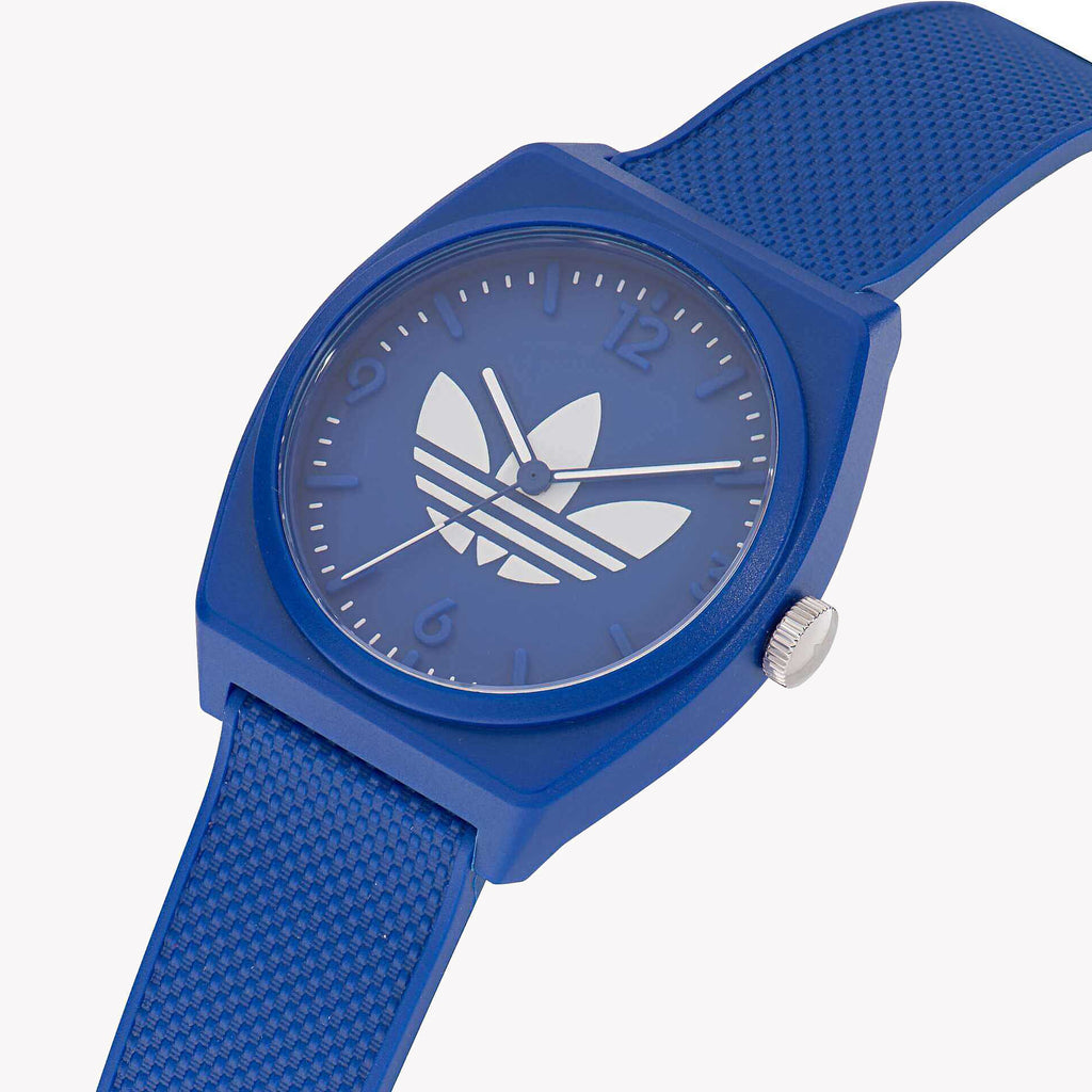 Adidas Unisex Blue Silicone Watch | Aost23049