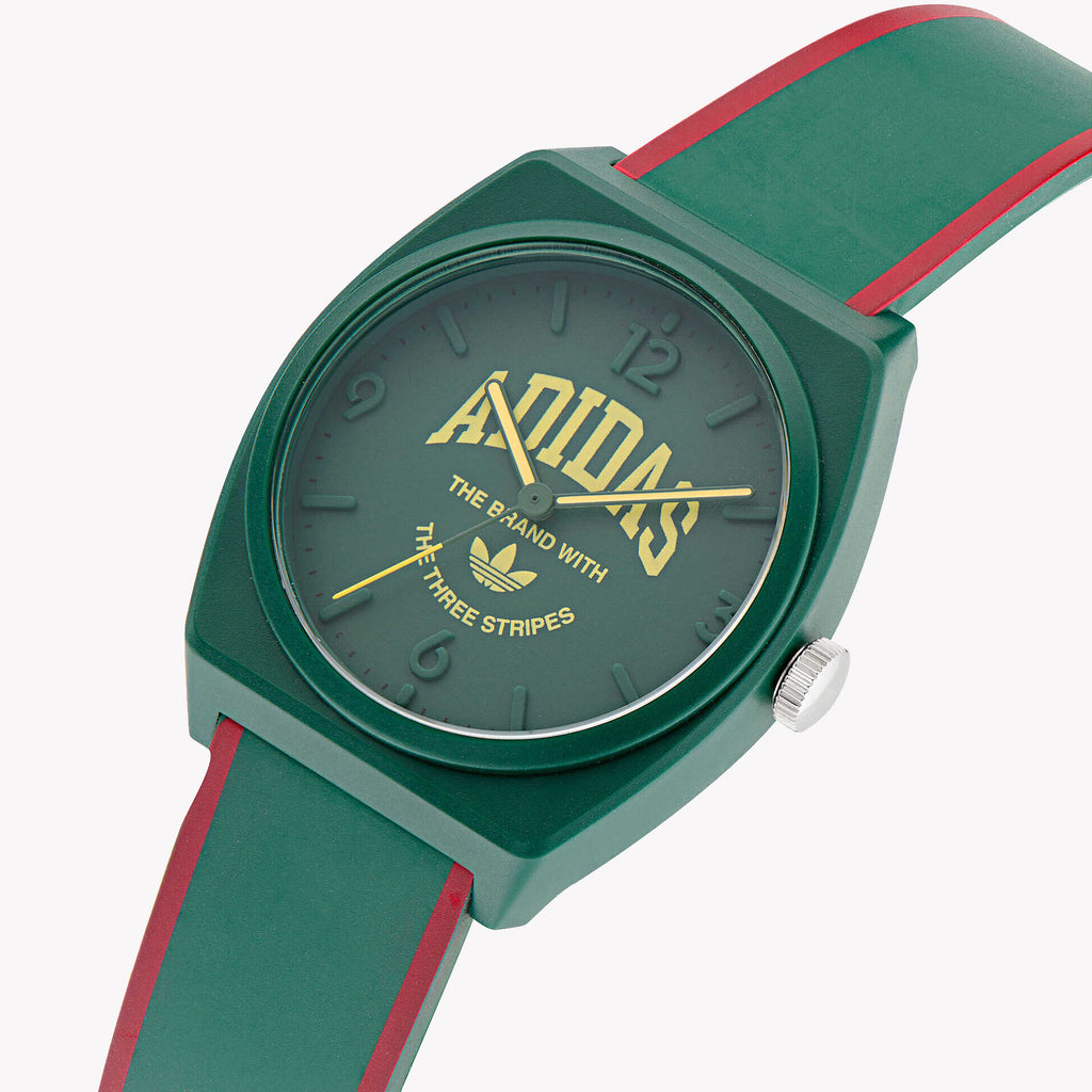 Adidas Unisex Green Resin Watch Aost24073 | Stylish & Durable