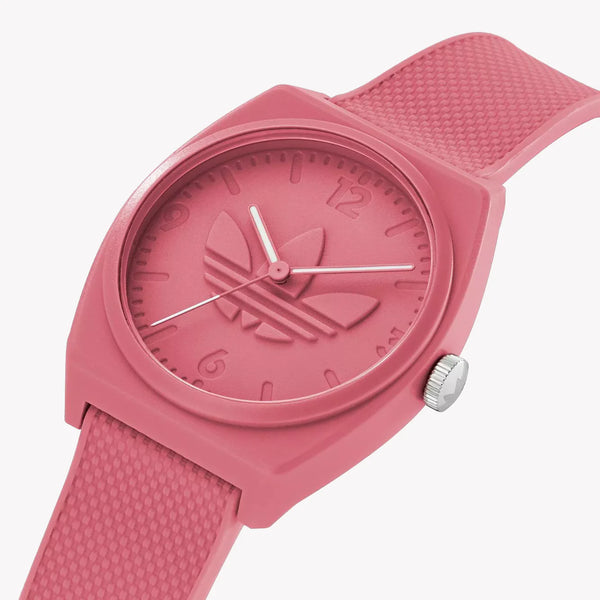 Adidas Women's Pink Rubber Watch | Aost22036 by i-watch