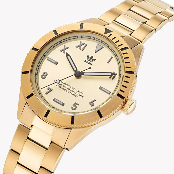 Adidas Men's Gold Stainless Steel Watch | Model Aofh22062 by i-watch