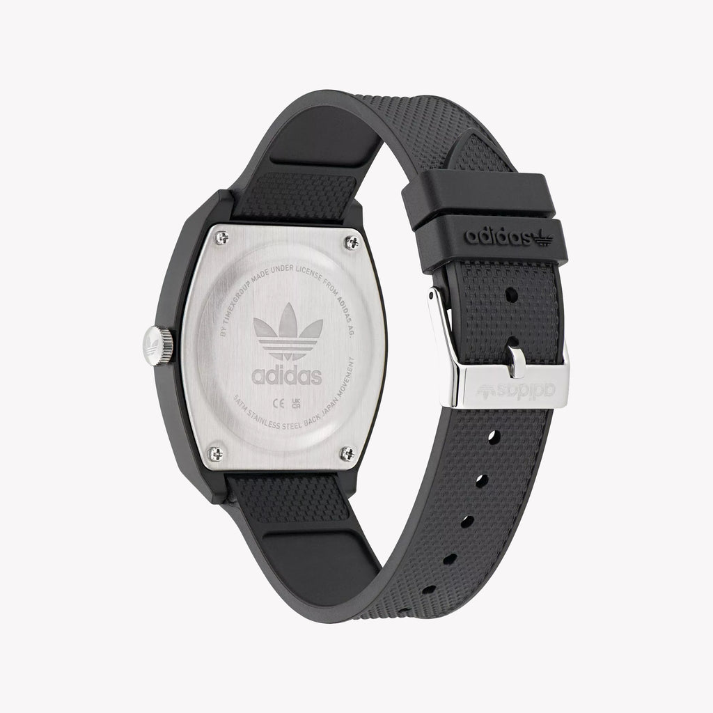 Adidas Unisex Black Rubber Watch | Aost23551