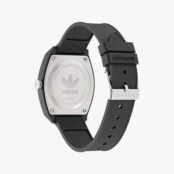 Adidas Unisex Black Rubber Watch | Aost23551 by i-watch