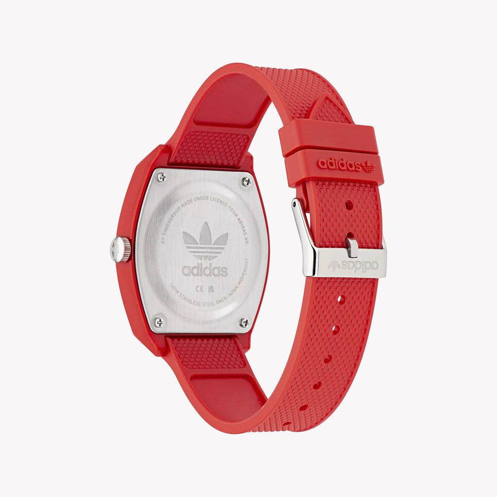 Adidas Unisex Red Resin Watch | Aost23051
