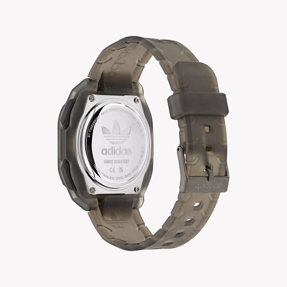 Adidas Unisex Brown Silicone Watch | Aost23059 by i-watch