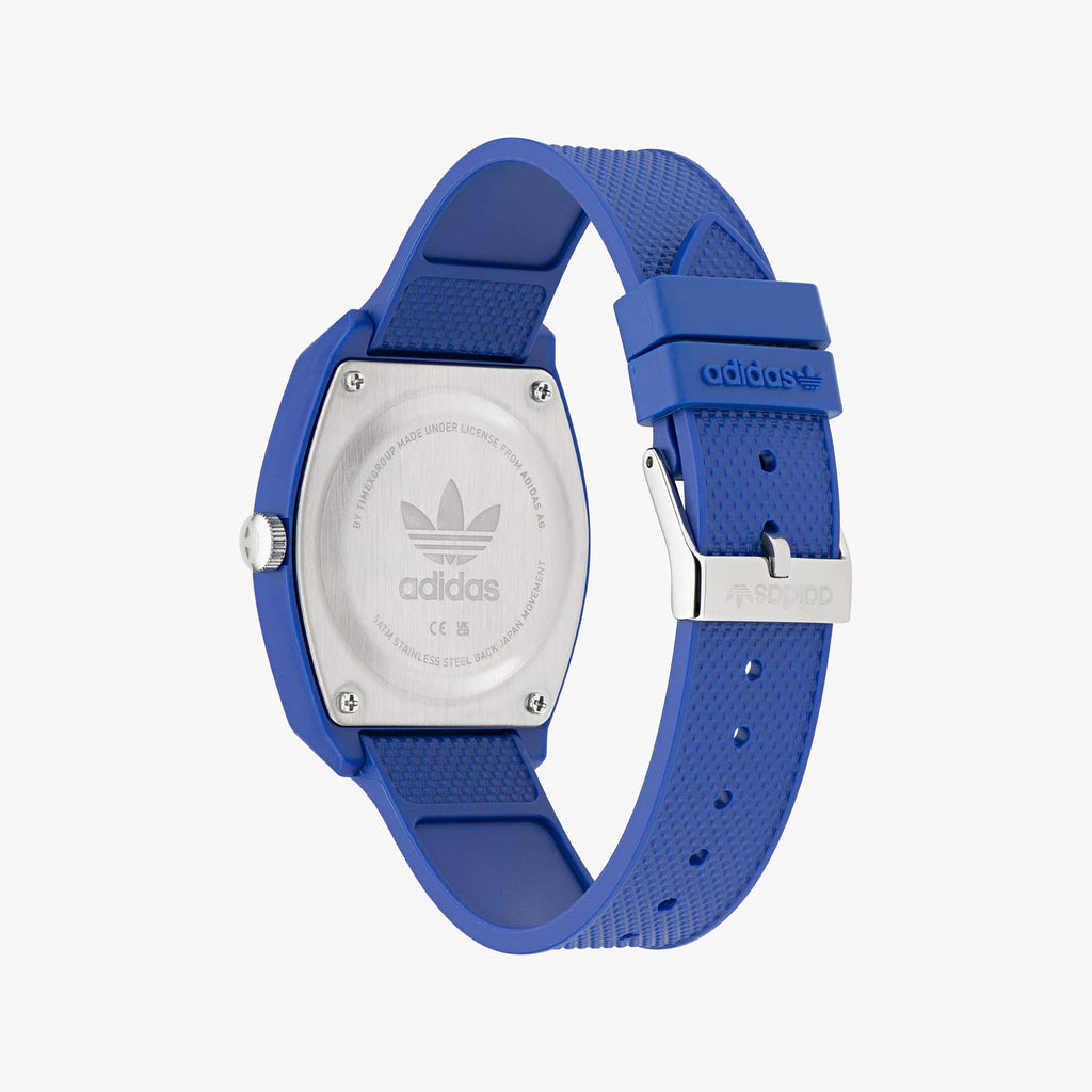 Adidas Unisex Blue Silicone Watch | Aost23049
