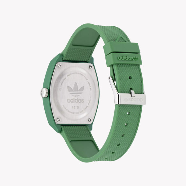 Adidas Unisex Green Silicone Quartz Watch | Aost23050 by i-watch