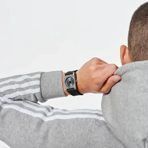 Adidas Unisex Grey Silicone & Stainless Steel Watch | Aost23563 by i-watch