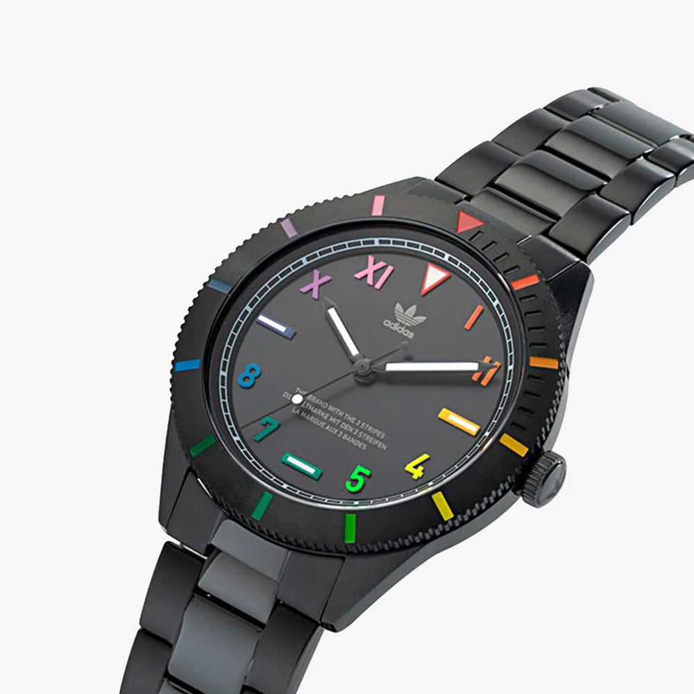 Adidas Men's Stainless Steel Black Watch | Aofh22056