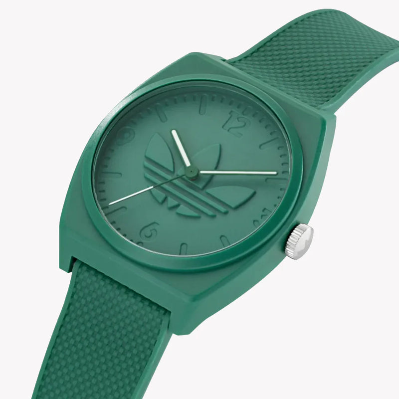 Adidas Unisex Green Resin Watch | Aost22032 by i-watch