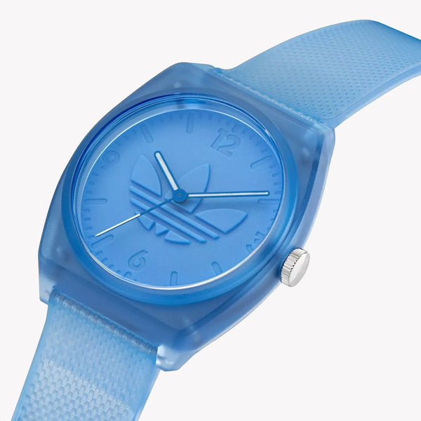 Adidas Unisex Blue Resin Watch | Model Aost22031 by i-watch