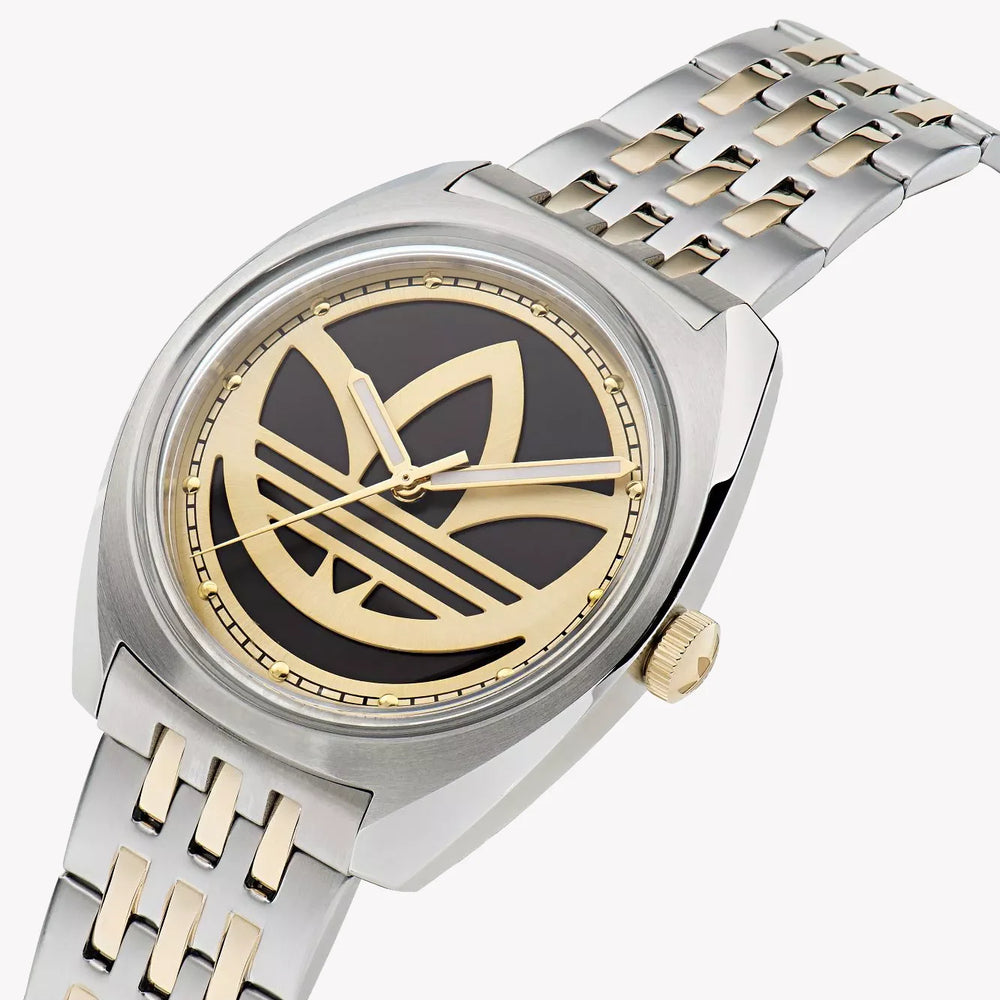 Adidas Men's Stainless Steel Black & Gold Watch | Aofh23010