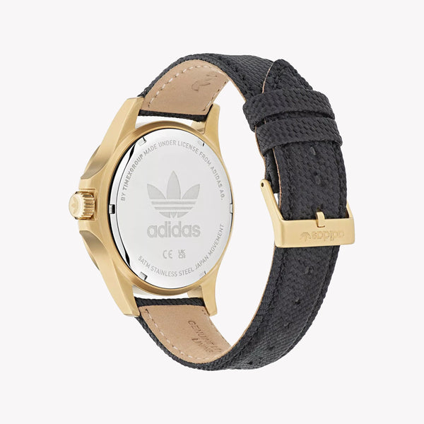 Adidas Men's Stainless Steel Gold/Black Watch | Aofh23015 by i-watch