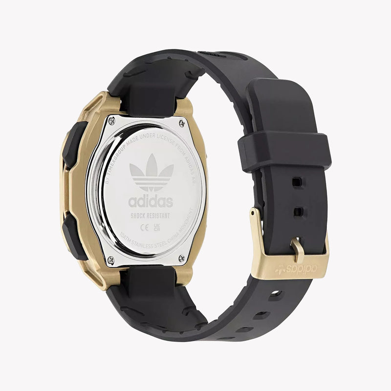 Adidas Unisex Stainless Steel/Black Rubber Watch | Aofh23501 by i-watch