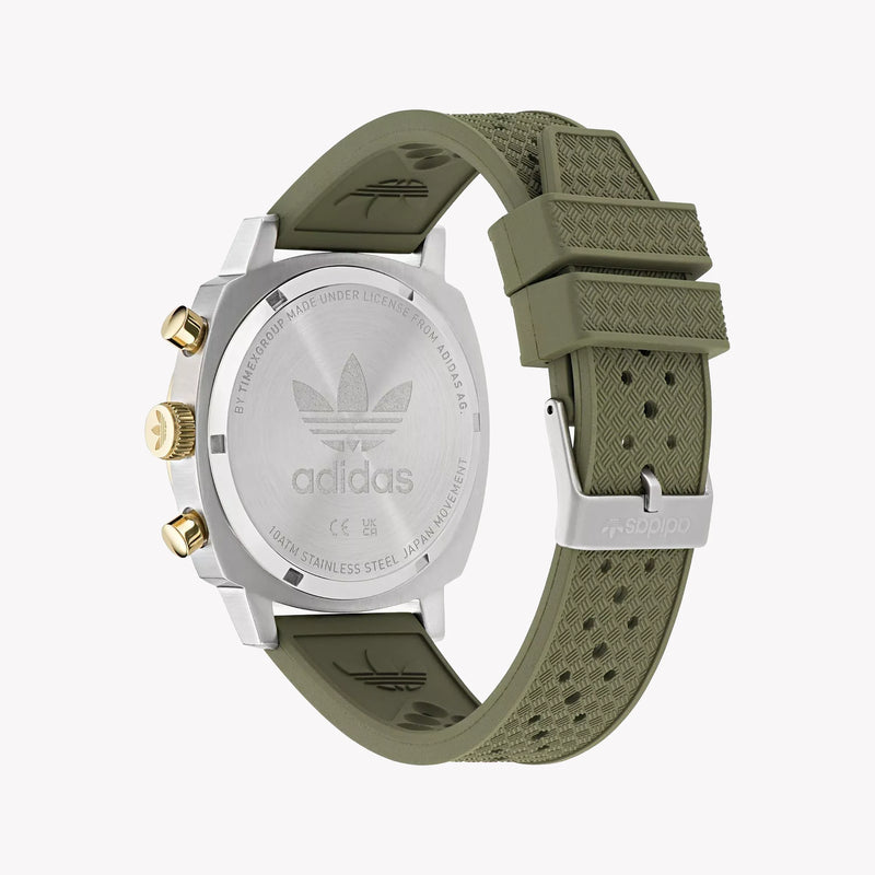 Adidas Unisex Stainless Steel/Green Rubber Watch | Aofh23504 by i-watch