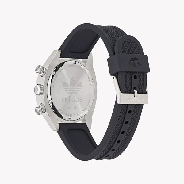 Adidas Men's Stainless Steel Black Silicone Watch | Aofh23003 by i-watch